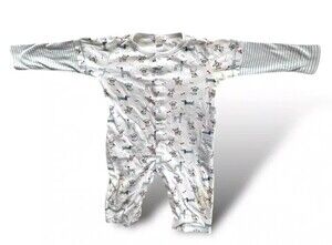 Kissy Kissy 12-18 mo gently used soft cotton playsuit.